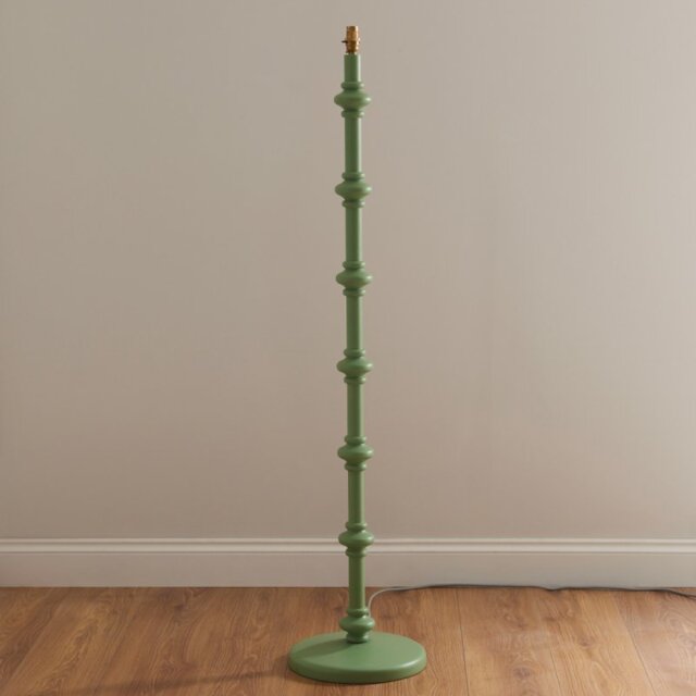 Endon 111604 Carnaby Floor Lamp Base In Satin Cotswold Green