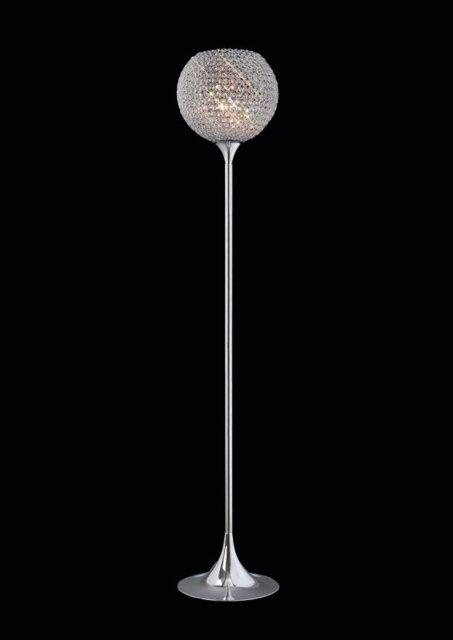 IL30197 Ava 5 Light Crystal Floor Lamp