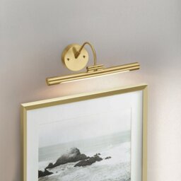 Elstead ALTON-PL-S-BB Alton Small LED Picture Light In Brushed Brass