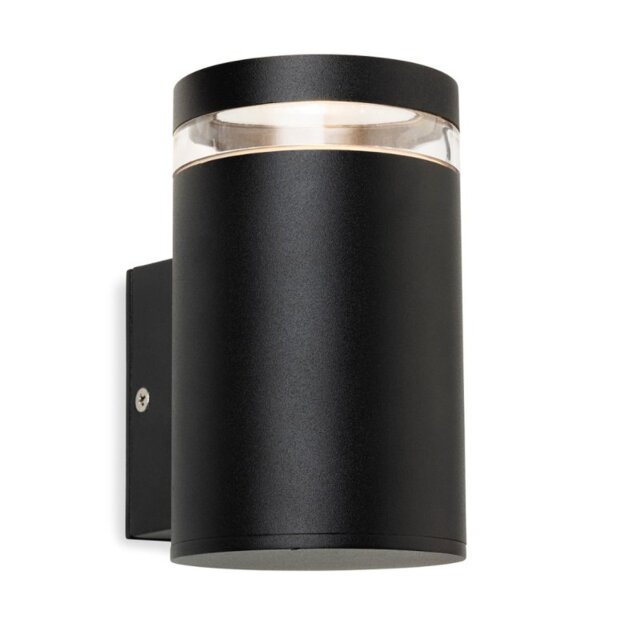 Firstlight 3821BK Pedro Outdoor Single Wall Light In Black IP44