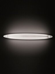 Franklite WB065 1 Light Large LED Wall Light In Ivory - Width: 650mm