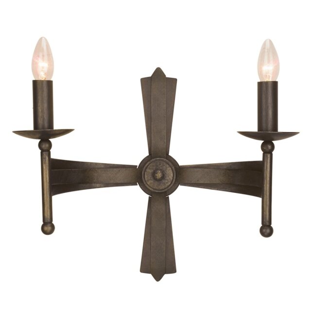 Elstead CW2 Cromwell wrought iron wall light