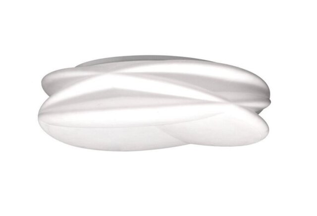 Mantra M5955 Lascas LED Tuneable Large Flush Ceiling Light In White - Dia: 700mm