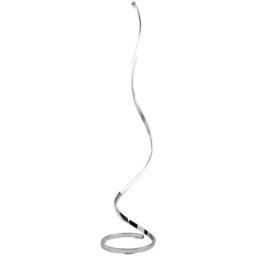Mantra M4983 Nur LED Floor Lamp In Silver And Chrome