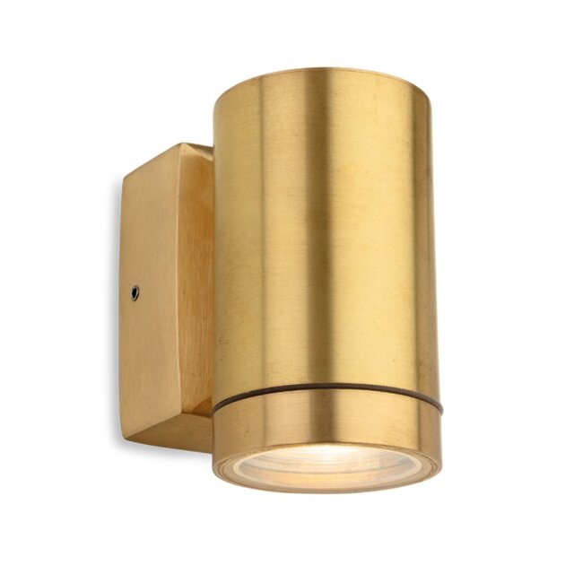 Firstlight 4148BR Nautic Outdoor Solid Brass Single Wall Light IP64