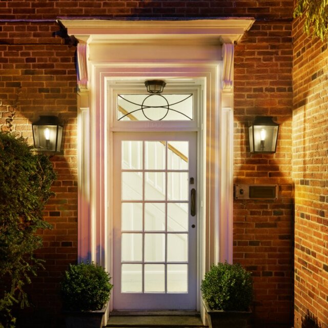 Astro 1340014 Richmond 285 Outdoor Wall Light In Textured Black Finish IP44