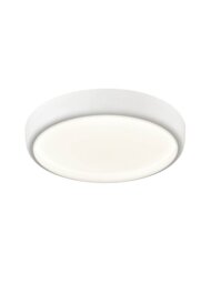 Franklite CF5794 Bathroom Large LED Flush Ceiling Light In White Finish IP44