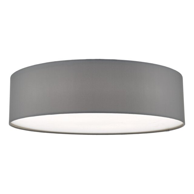 Dar CIE5039 Cierro 4 Light Flush Ceiling Light In Grey