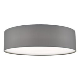 Dar CIE5039 Cierro 4 Light Flush Ceiling Light In Grey