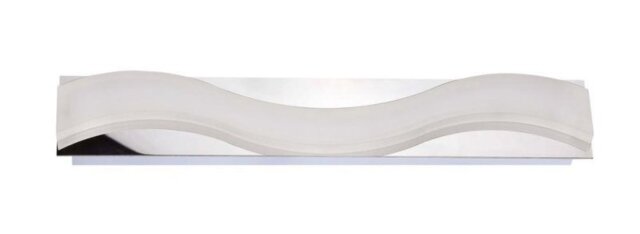 Mantra M8243 Ola Bathroom LED Large Wall Light In Chrome - L: 440mm