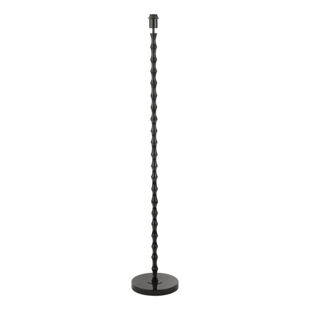 Dar Lighting Siyanda Floor Lamp Base Only In Satin Black Finish SIY4922