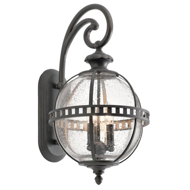 KL-HALLERON-2M Halleron 3 Light Wall Lantern In Londonderry