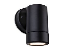 Firstlight 4903BK Ravel One Light Outdoor Wall Light In Black Resin