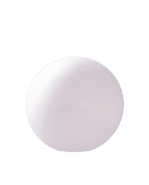 Mantra M1388 Huevo 1 Light Outdoor Small Table Lamp In Opal White - Dia: 350mm