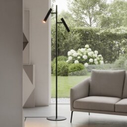 Firstlight 6888BK Aspen LED Floor Lamp In Black Finish