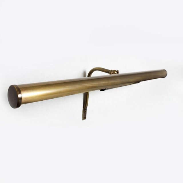 50cm Cambridge Solid Brass Frame Mounted Picture Light Antique Brass