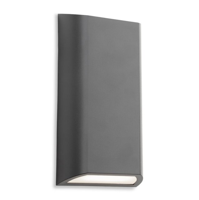 Firstlight 4157GP Alice Outdoor LED Resin Wall Light In Graphite Finish IP65
