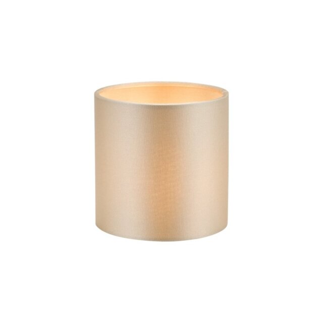 Dar Lighting Lyris Taupe Cotton Drum Shade 12cm