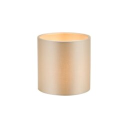 Dar Lighting Lyris Taupe Cotton Drum Shade 12cm