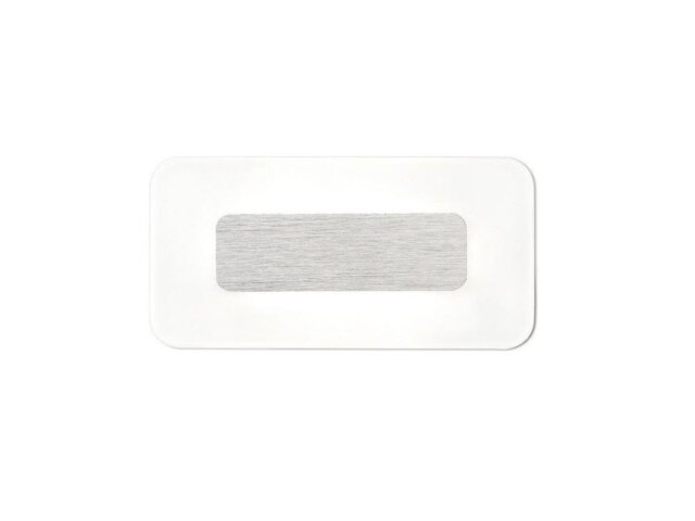 Mantra M5125 Sol LED Rectangular Wall Light In Aluminium