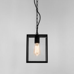 Astro 1095010 Homefield Outdoor Ceiling Pendant in Black Finish