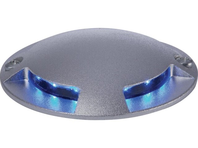 Firstlight 8245AL 4 Way Blue LED Walkover Light, Rated IP67