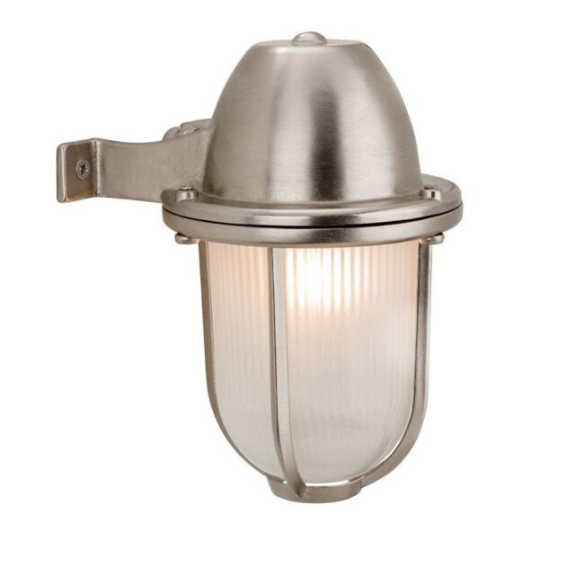 Firstlight 3435NC Nautical Nickel Finish Solid Brass Outdoor Wall Light