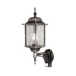 Elstead WX1-PIR Wexford Exterior Up Light Security Wall Lantern IP43