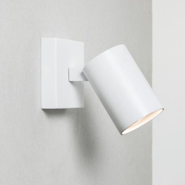Astro 1286001 Ascoli Single Wall or Ceiling White Spotlight