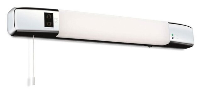 Firstlight 5928CH Slimline LED Shaver Light In Chrome