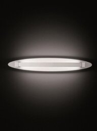 Franklite WB064 1 Light Small LED Wall Light In Ivory - Width: 450mm