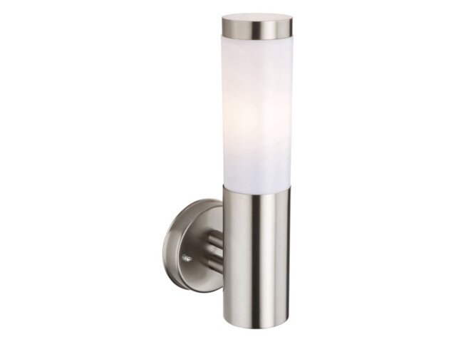 Firstlight 6405ST Plaza Modern Stainless Steel Exterior Wall Light