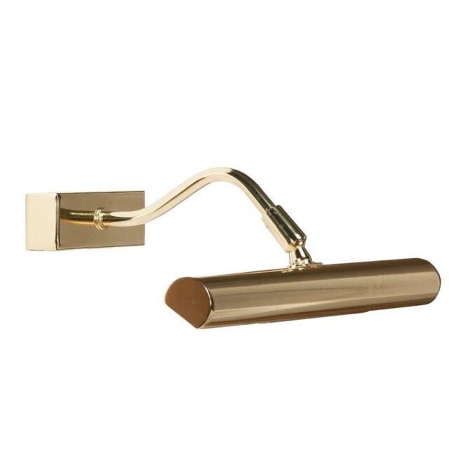 LED Picture Light In Polished Brass 6 watt