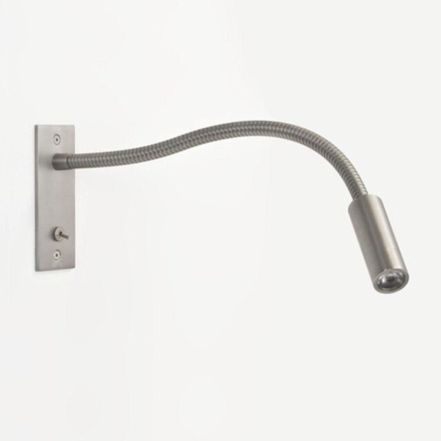 Astro 1295002 Leo Switched Matt Nickel Reading Wall Light
