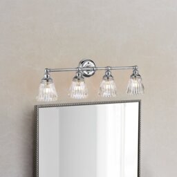 Quintiesse QN-KEYNES4-BATH Keynes 4 Light Bathroom Wall Light In Polished Chrome IP44
