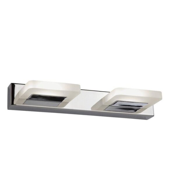 Searchlight 3752-2CC 2 Light LED Wall Light In Chrome