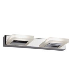 Searchlight 3752-2CC 2 Light LED Wall Light In Chrome