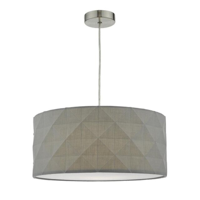 AIS6539 Aisha Easy Fit Pendant In Grey Cotton