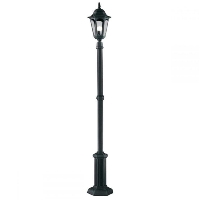 Elstead PR6 BLACK Parish 1 Light Exterior Lamp Post In Black