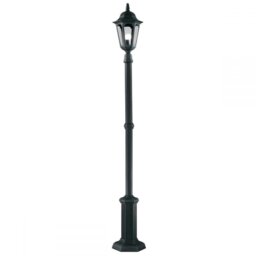 Elstead PR6 BLACK Parish 1 Light Exterior Lamp Post In Black