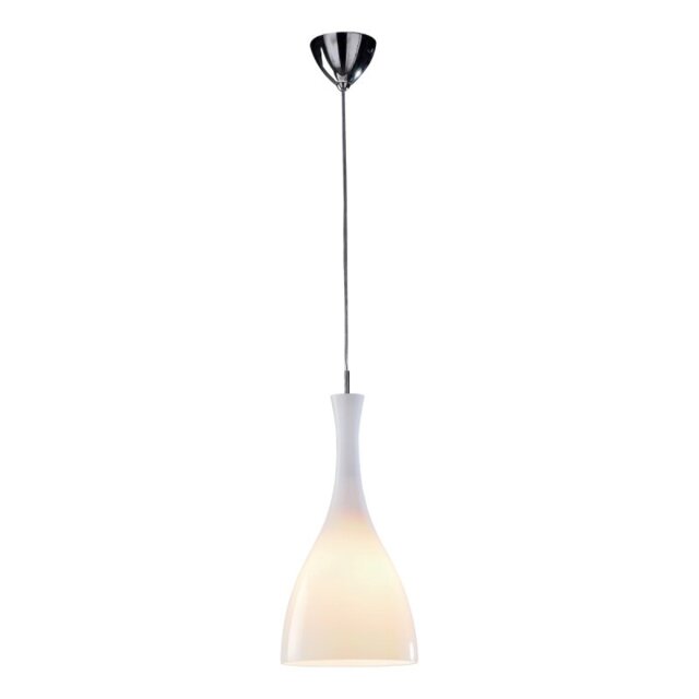 Dar TON862 Tone White Glass Ceiling Pendant Light