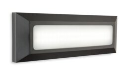 Firstlight 2811GP Shine LED Outdoor Step Light in Graphite IP65