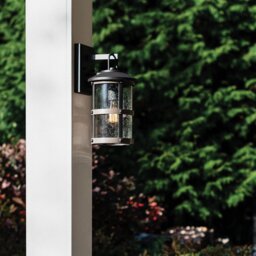 Quintiesse QN-LAKEHOUSE2-S-DZ Lakehouse Small Wall Light In Aged Zinc And Driftwood Grey