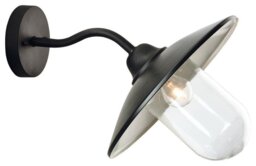 Firstlight 3403BK Star 1 Light Wall Light In Black
