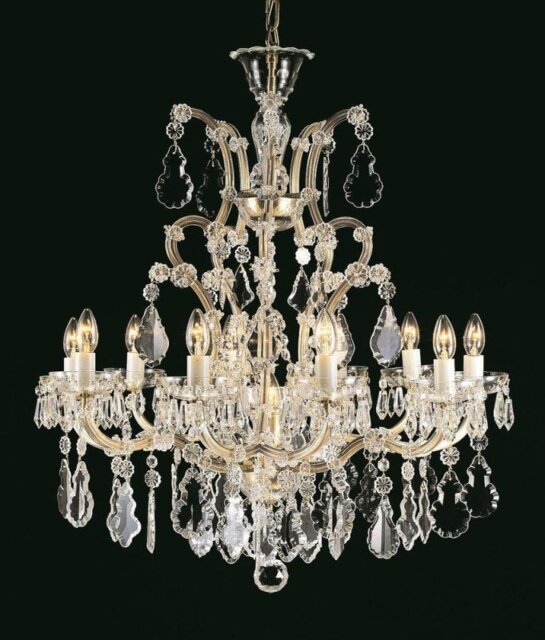 Impex CB145310/11 Crystal Bohemian 11 Lt Crystal Chandelier