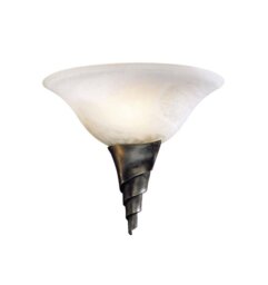 David Hunt Lighting AWW8 Spiral 1 Light Steel Wall Washer