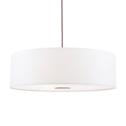 Dar Lighting Isla Easy Fit Ceiling Pendant Light Shade In Ivory 60cm ISL8615