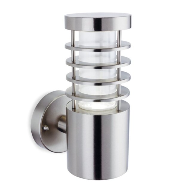 Firstlight 2827ST Tamar Outdoor LED Wall Light In Stainless Steel IP44