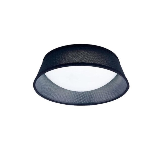 Mantra M4964 Nordica LED Small Ceiling Light In Black And White - Dia: 310mm