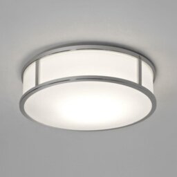 Astro 1121017 Mashiko 300 Round Bathroom Ceiling Light in Chrome